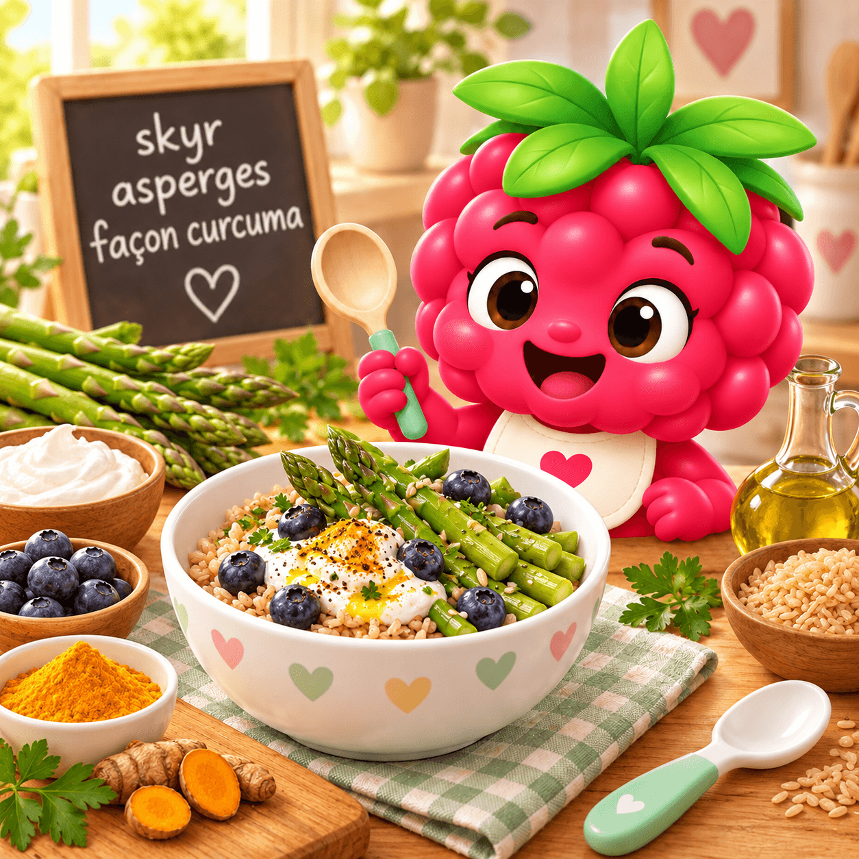 Asperges Fa On Curcuma (skyr-free)