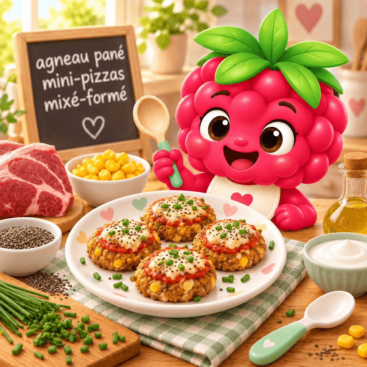 Pan Mini Pizzas Mix Form (agneau-free)