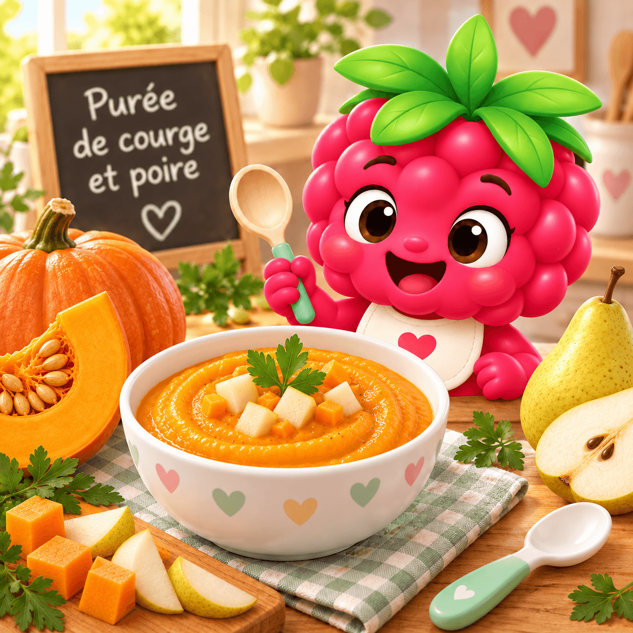 De Courge Et Poire (puree-free)