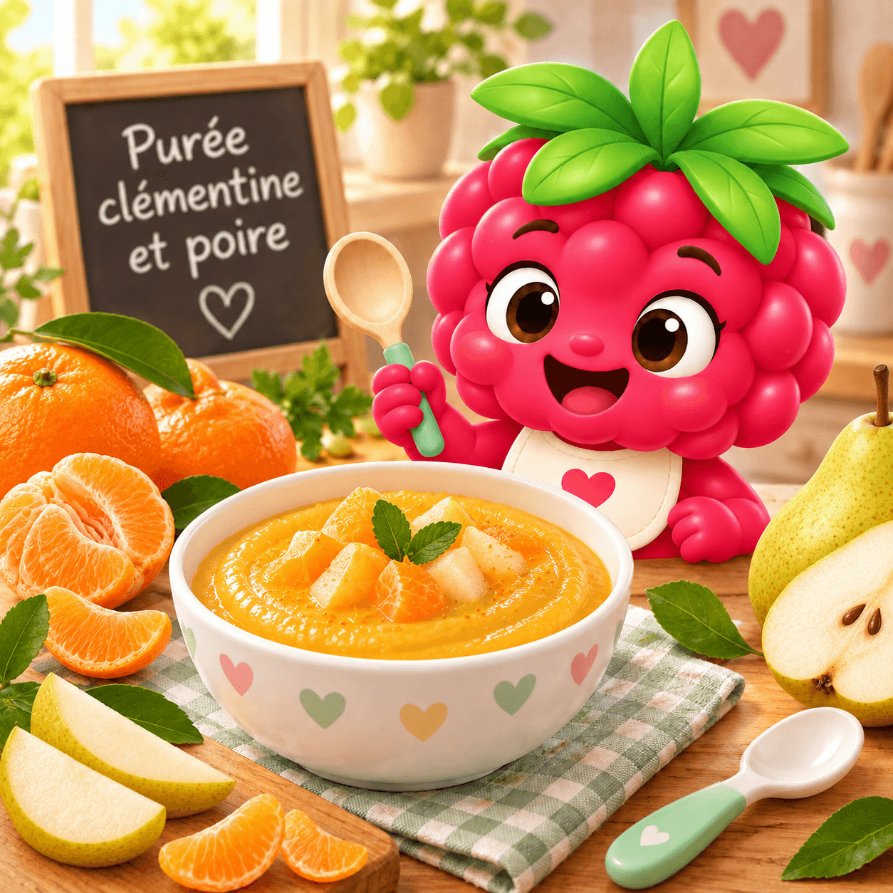 Clementine Et Poire (puree-free)