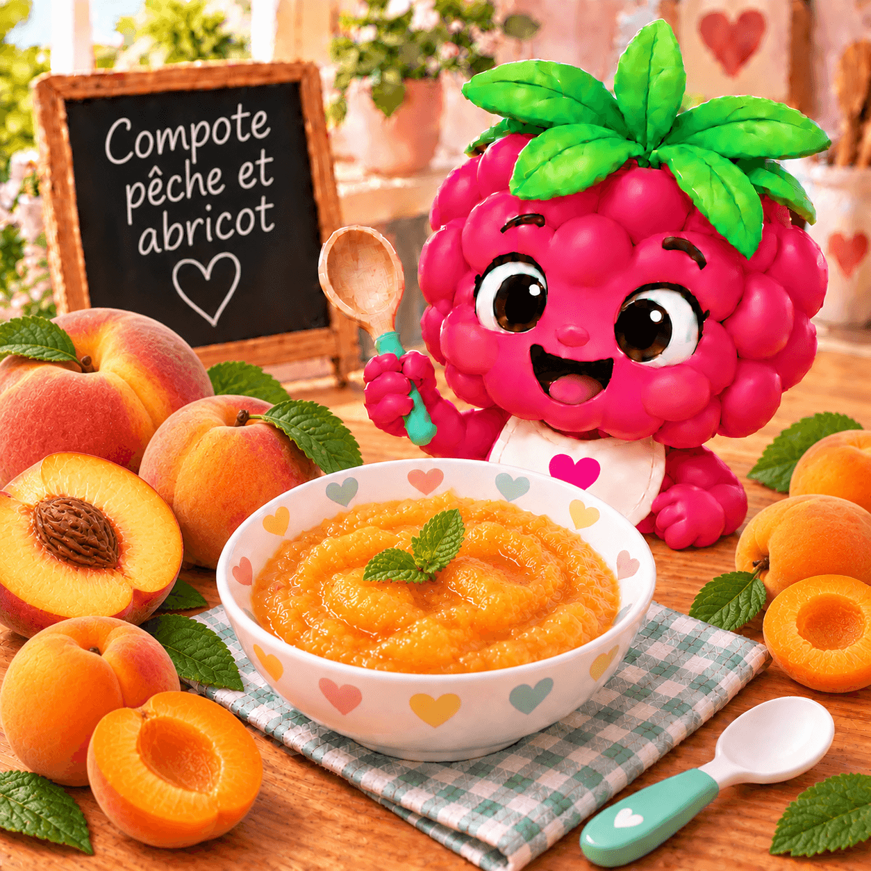 Peche Et Abricot (compote-free)