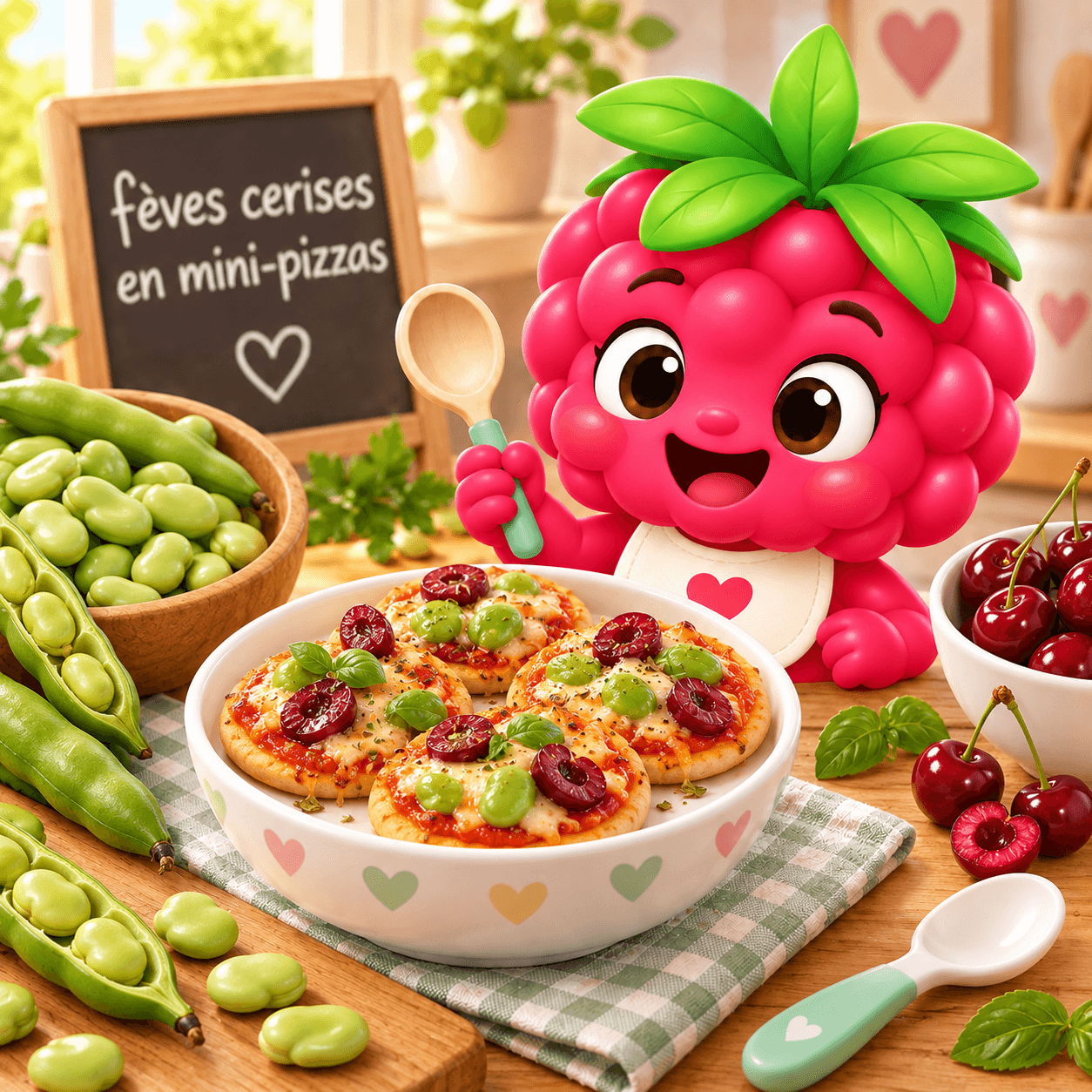 F Ves Cerises En Mini Pizzas (soja-free)