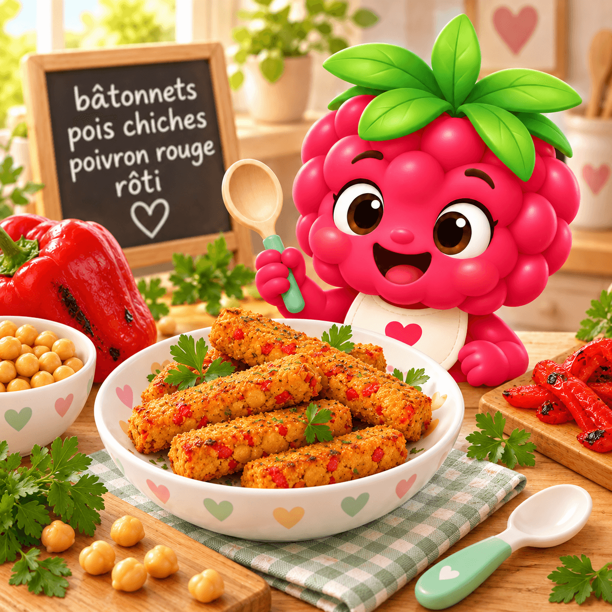 Tonnets Pois Chiches Poivron Rouge R Ti (b-free)