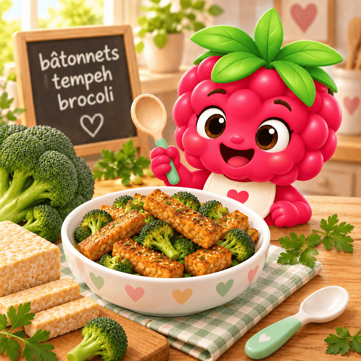 B Tonnets Tempeh Brocoli (soja-free)